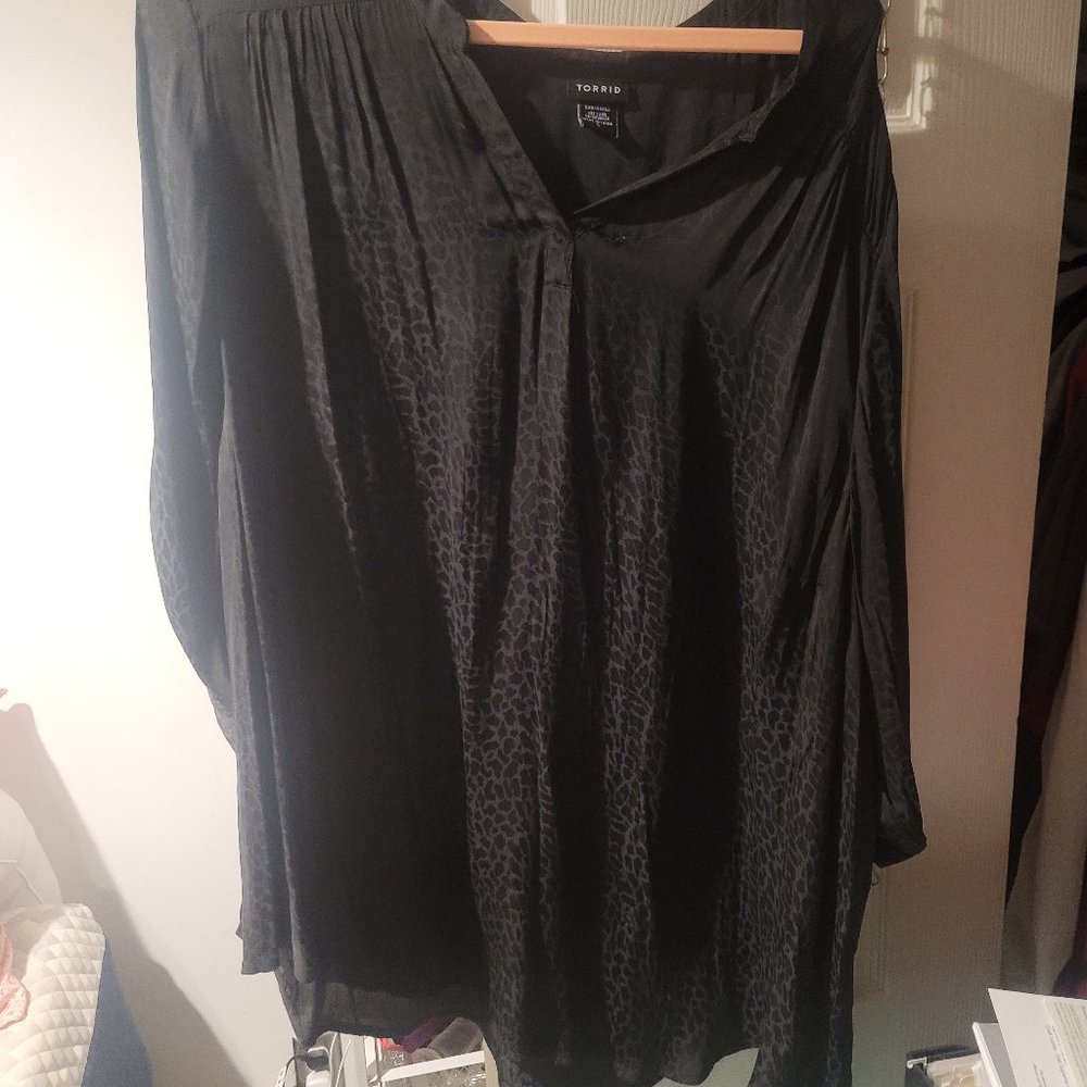 Cheetah blouse